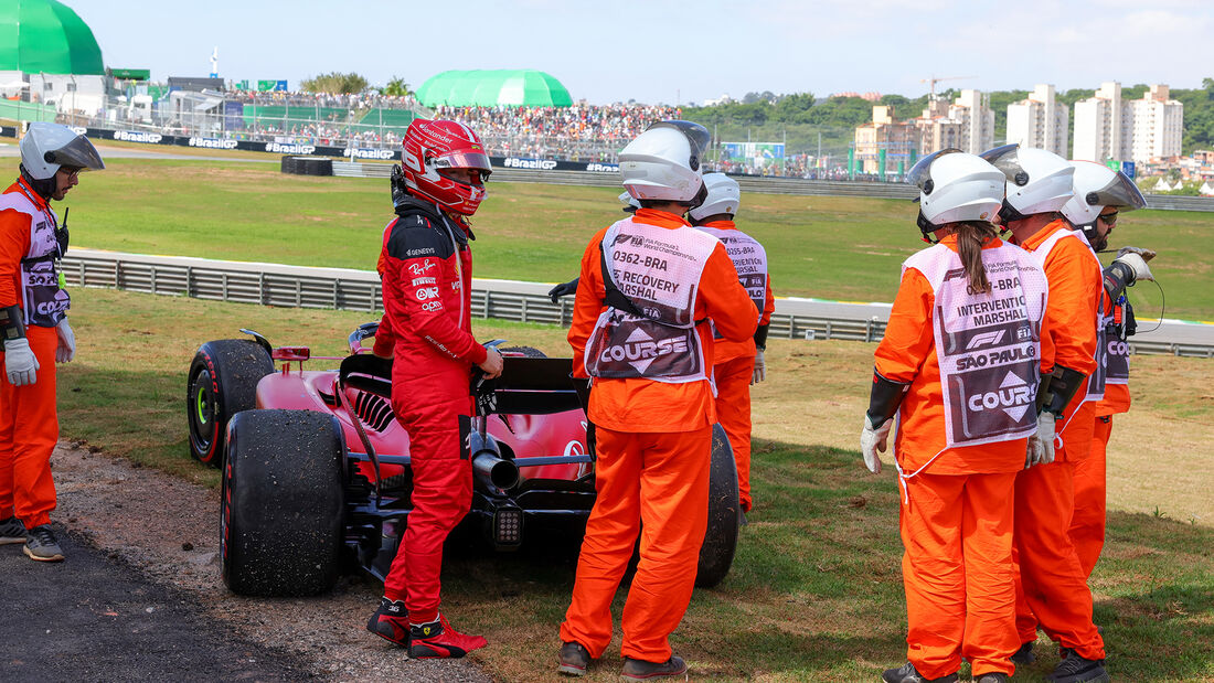 Charles Leclerc - Ferrari - Formel 1 - GP Brasilien 2023 - Rennen 