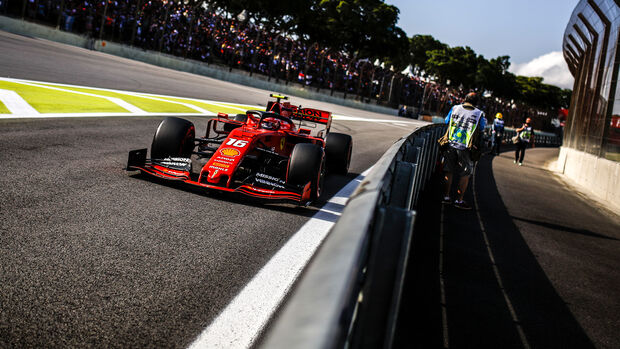 Charles Leclerc - Ferrari - Formel 1 - GP Brasilien - Sao Paulo - 16. November 2019