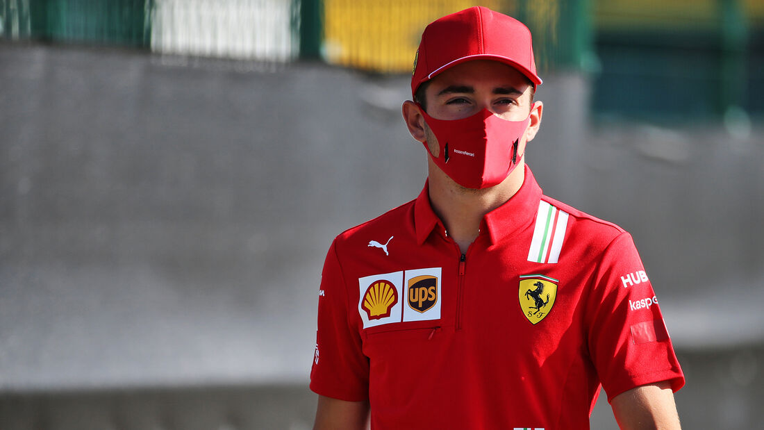 Charles Leclerc - Ferrari - Formel 1 - GP England - Silverstone - 31. Juli 2020