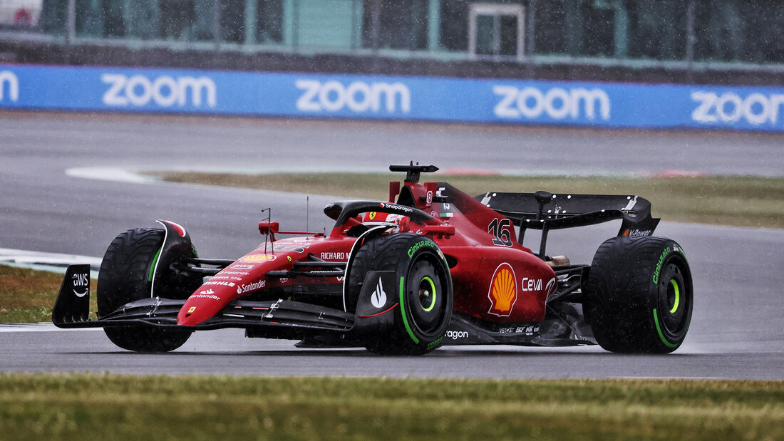 Charles Leclerc - Ferrari - Formel 1 - GP England - Silverstone - Freitag - 1.7.2022