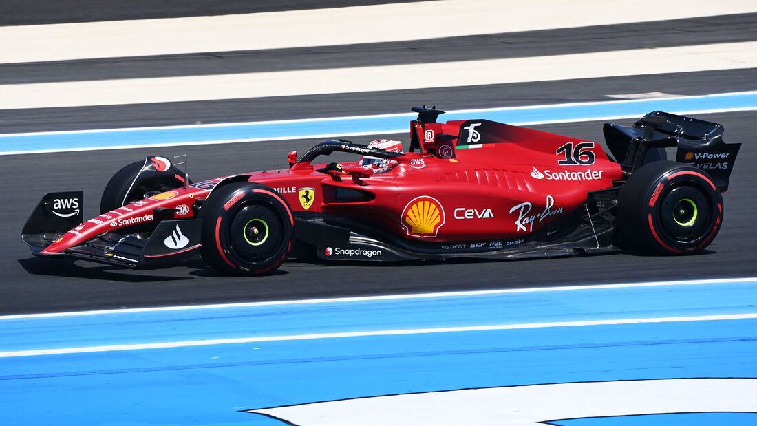 Charles Leclerc - Ferrari - Formel 1 - GP Frankreich - Le Castellet - Freitag - 22.7.2022