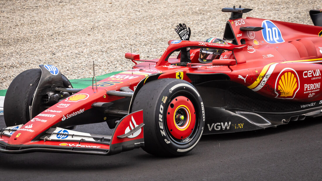 Charles Leclerc - Ferrari - Formel 1 - GP Italien - Monza - 1. September 2024