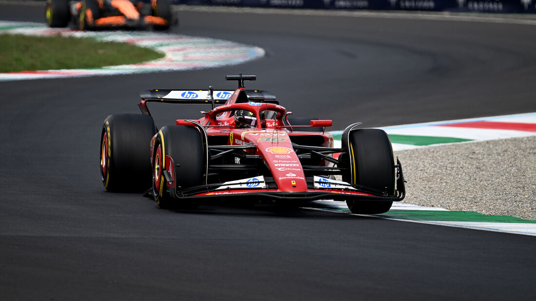 Charles Leclerc - Ferrari - Formel 1 - GP Italien - Monza - 1. September 2024