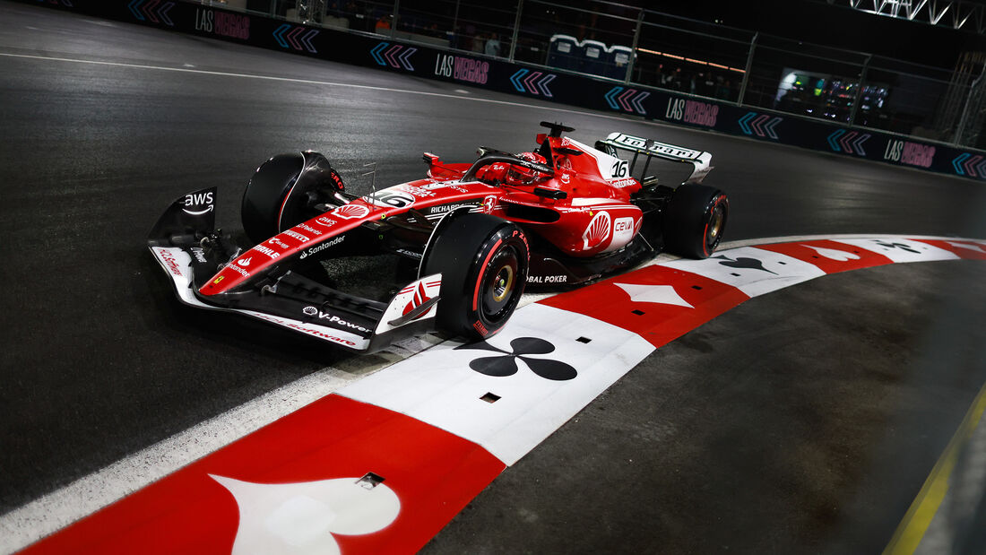 Charles Leclerc - Ferrari - Formel 1 - GP Las Vegas  - 18. November 2023