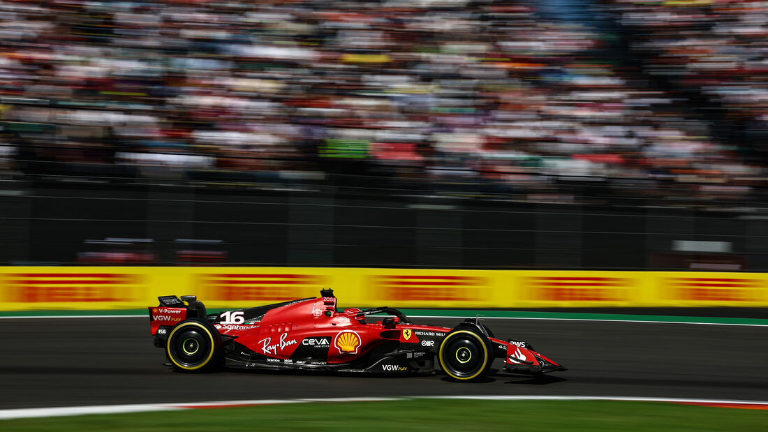 Charles Leclerc - Ferrari - Formel 1 - GP Mexiko 2023 - Mexico City