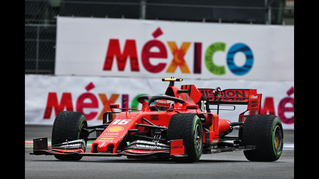 Charles Leclerc - Ferrari - Formel 1 - GP Mexiko - 25. Oktober 2019