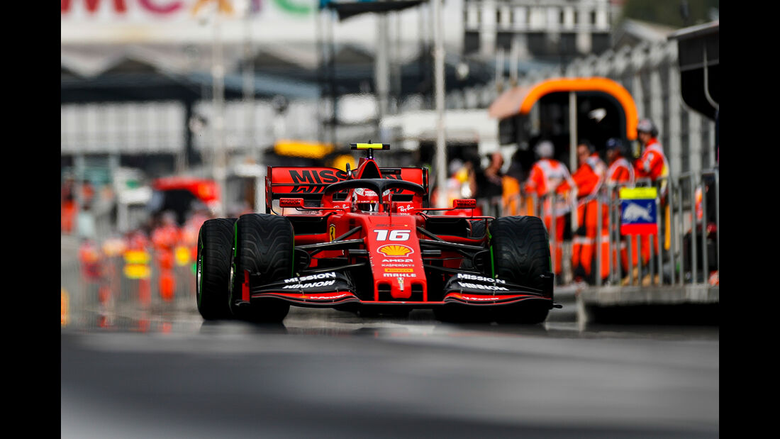 Charles Leclerc  - Ferrari - Formel 1 - GP Mexiko - 26. Oktober 2019