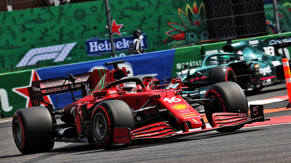 Charles Leclerc - Ferrari - Formel 1 -GP Mexiko - 5. November 2021