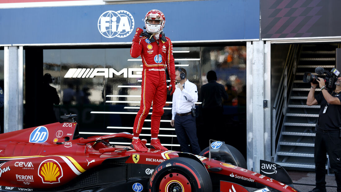 Charles Leclerc - Ferrari - Formel 1 - GP Monaco - 25. Mai 2024