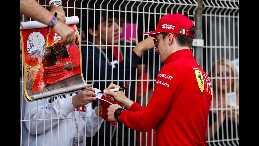 Charles Leclerc - Ferrari - Formel 1 - GP Monaco - 26. Mai 2019