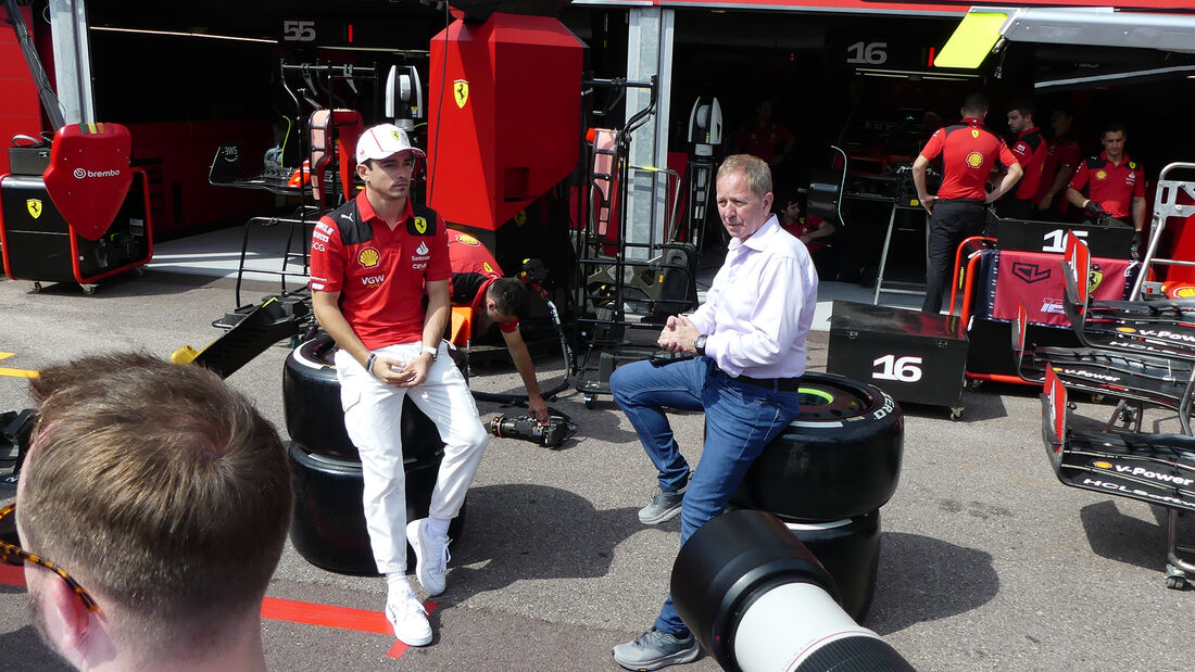 Charles Leclerc - Ferrari - Formel 1 - GP Monaco - Donnerstag - 25.5.2023