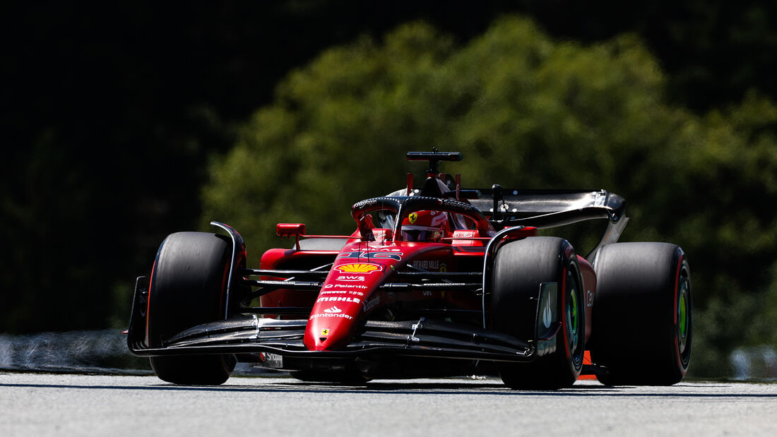 Charles Leclerc - Ferrari - Formel 1 - GP Österreich - Spielberg - Qualifikation - Freitag - 8.7.2022