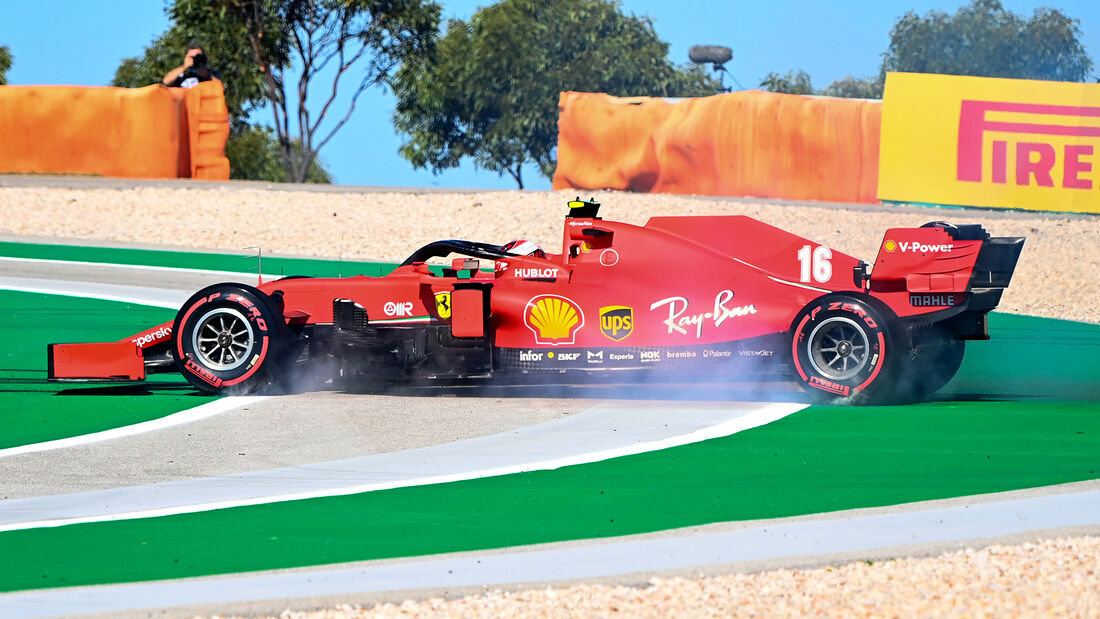 Charles Leclerc - Ferrari - Formel 1 - GP Portugal - Portimao - 24. Oktober 2020