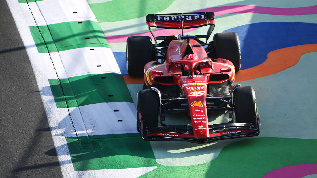 Charles Leclerc - Ferrari - Formel 1 - GP Saudi-Arabien - Jeddah - 7. März 2024