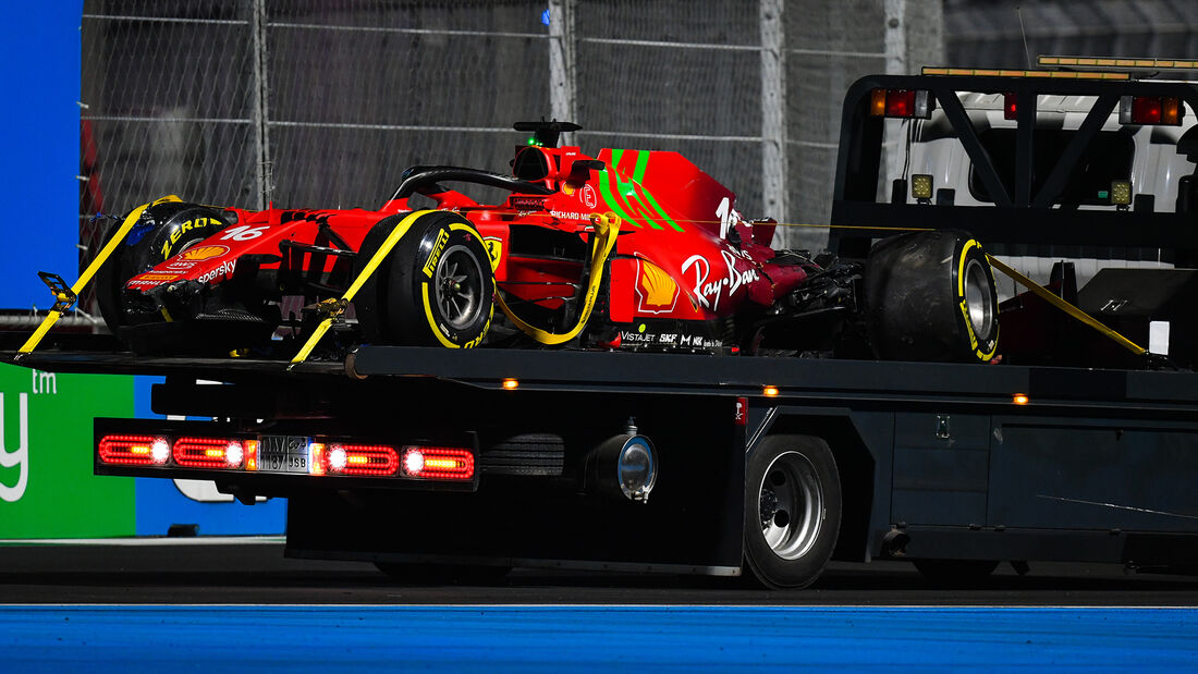 Charles Leclerc - Ferrari - Formel 1 - GP Saudi-Arabien - Jeddah - Freitag - 3.12.2021
