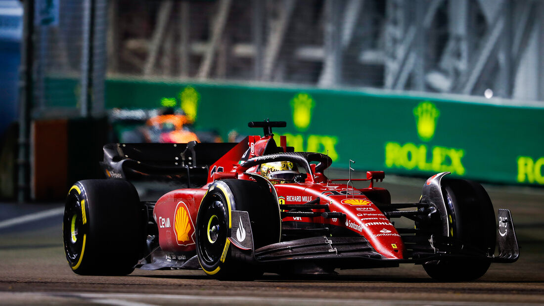 Charles Leclerc - Ferrari - Formel 1 - GP Singapur 2022