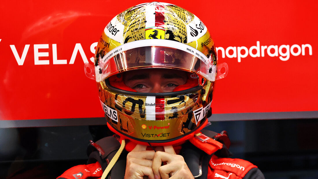 Charles Leclerc - Ferrari - Formel 1 - GP Singapur  - 30. September 2022