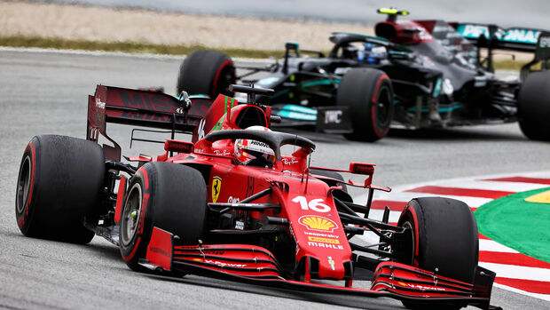 Charles Leclerc - Ferrari - Formel 1 - GP Spanien 2021 - Barcelona - Rennen