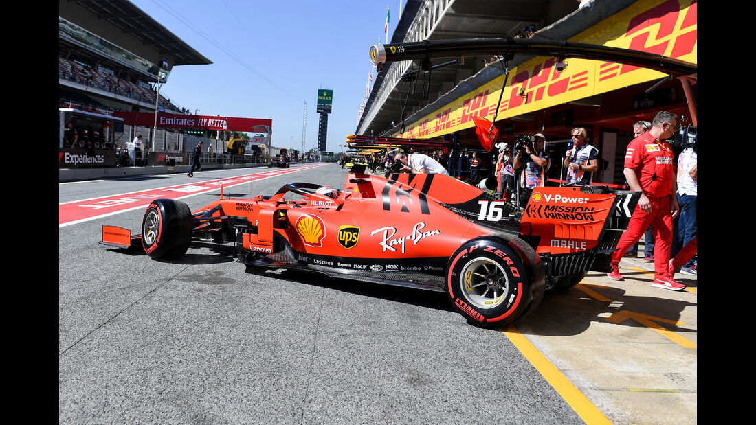 Charles Leclerc - Ferrari - Formel 1 - GP Spanien - Barcelona - 10. Mai 2019