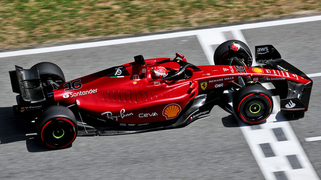 Charles Leclerc - Ferrari - Formel 1 - GP Spanien - Barcelona - 20. Mai 2022