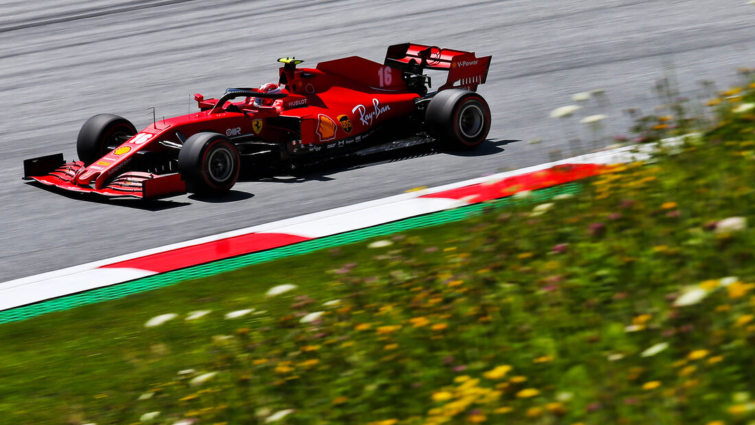 Charles Leclerc - Ferrari - Formel 1 - GP Steiermark - Österreich - Spielberg - 10. Juli 2020