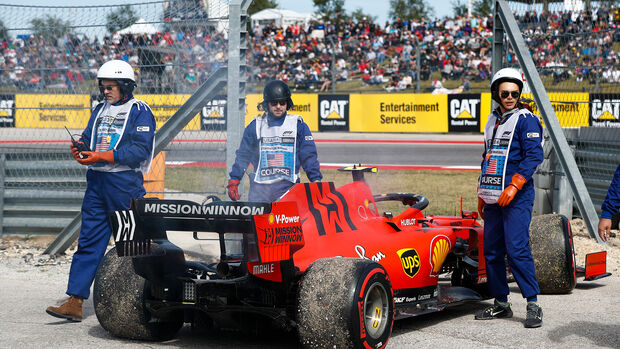 Charles Leclerc  - Ferrari  - Formel 1 - GP USA - Austin - 2. November 2019