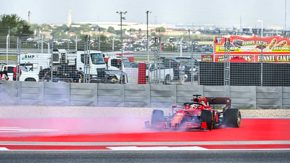 Charles Leclerc - Ferrari - Formel 1 - GP USA - Austin - Freitag - 22.10.2021