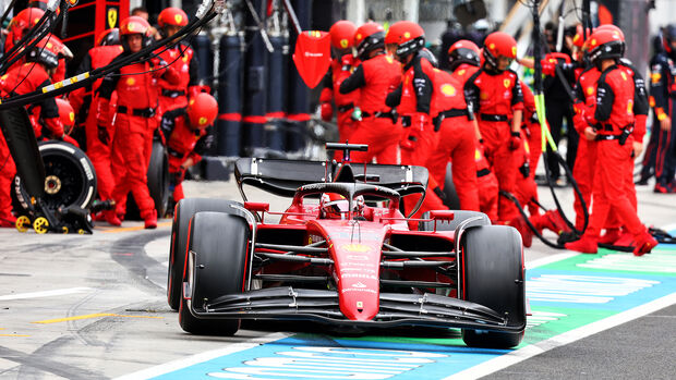 Charles Leclerc - Ferrari - Formel 1 - GP Ungarn 2022 - Budapest - Rennen