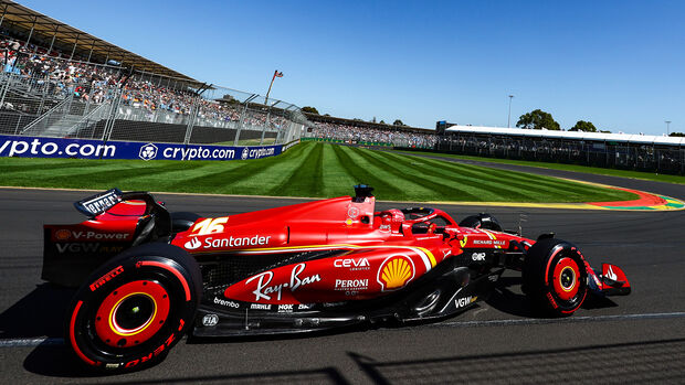 Charles Leclerc - Ferrari - Formel 1 - Melbourne - GP Australien - 22. März 2024