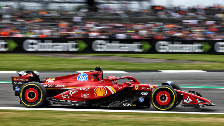 Charles Leclerc - Ferrari - Formel 1 - Silverstone - GP England - 5. Juli 2024