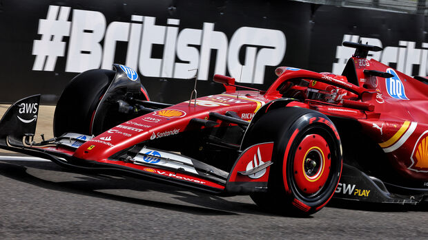 Charles Leclerc - Ferrari - Formel 1 - Silverstone - GP England - 6. Juli 2024