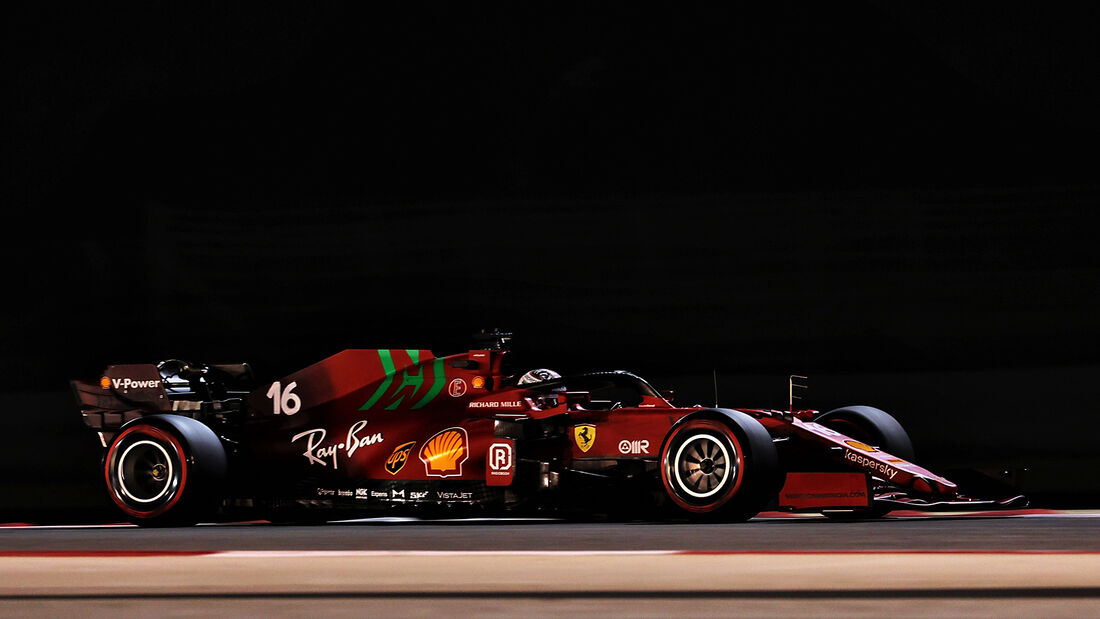 Charles Leclerc - Ferrari - Formel 1 - Test - Bahrain - 13. März 2021
