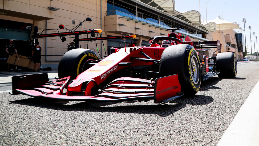 Charles Leclerc - Ferrari - Formel 1 - Test - Bahrain - 14. März 2021