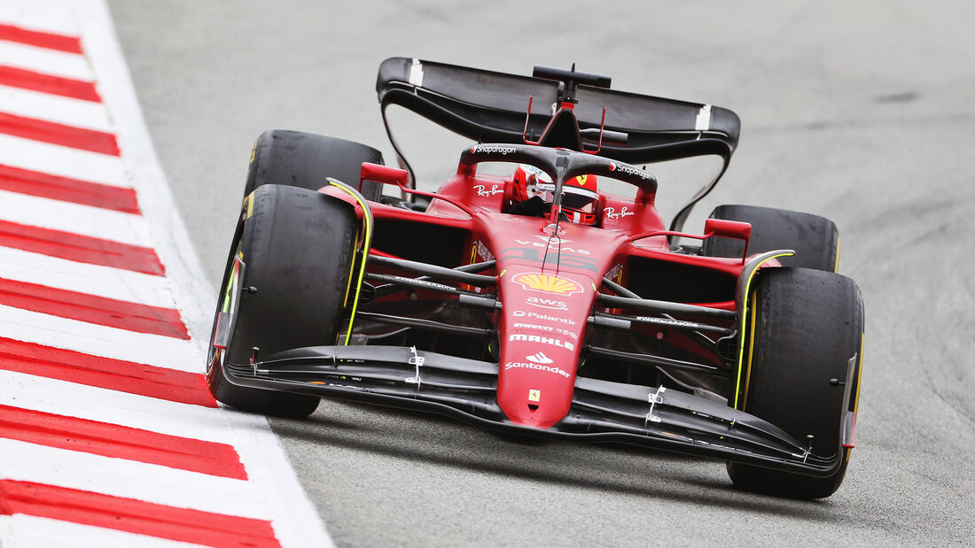 Charles Leclerc - Ferrari - Formel 1 - Test - Barcelona - 25. Februar 2022