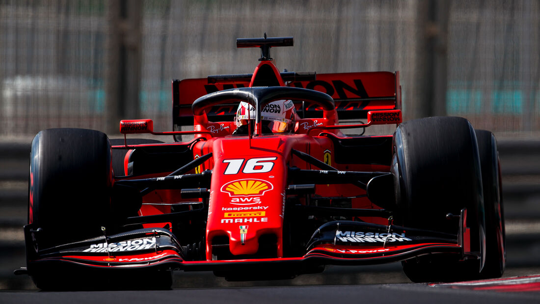 Charles Leclerc - Ferrari - Formel 1 - Testfahrten - Abu Dhabi - 14.12.2021