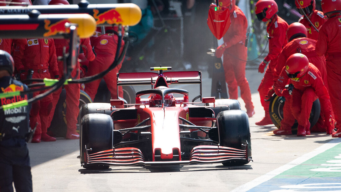 Charles Leclerc - Ferrari - GP 70 Jahre F1 - Silverstone 
