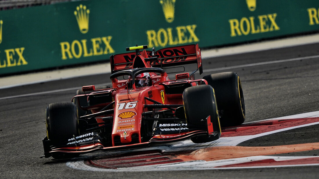 Charles Leclerc - Ferrari - GP Abu Dhabi 2019 - Formel 1