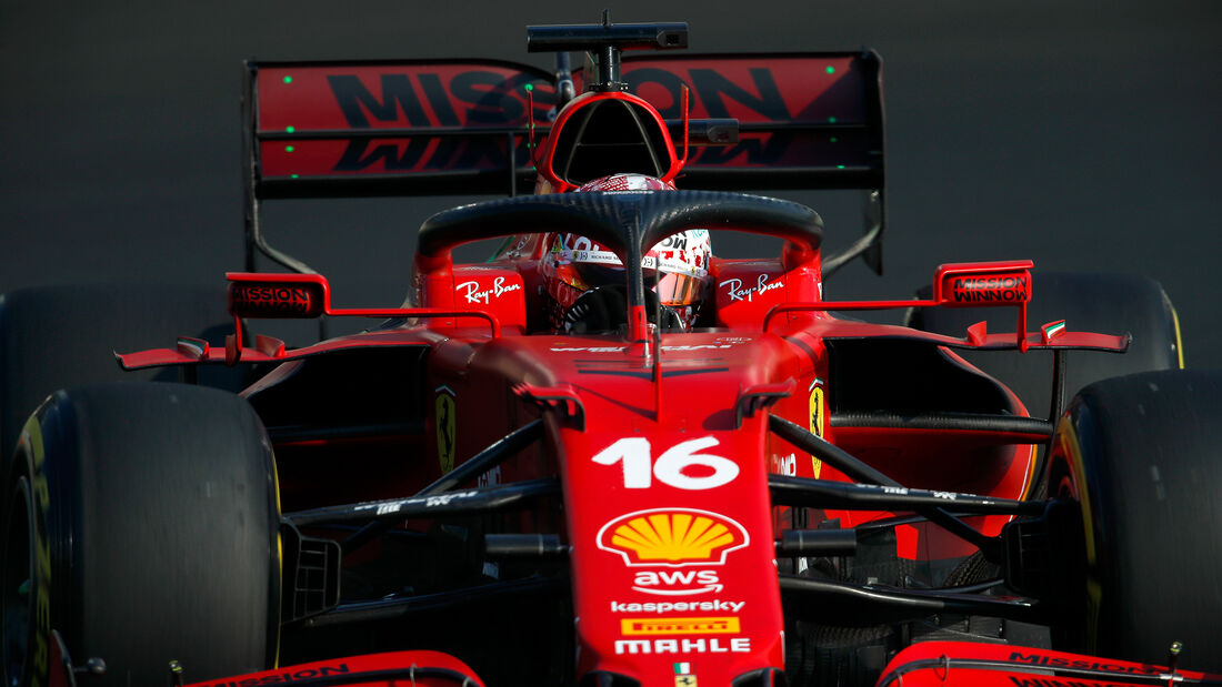 Charles Leclerc - Ferrari - GP Abu Dhabi 2021 - Qualifikation