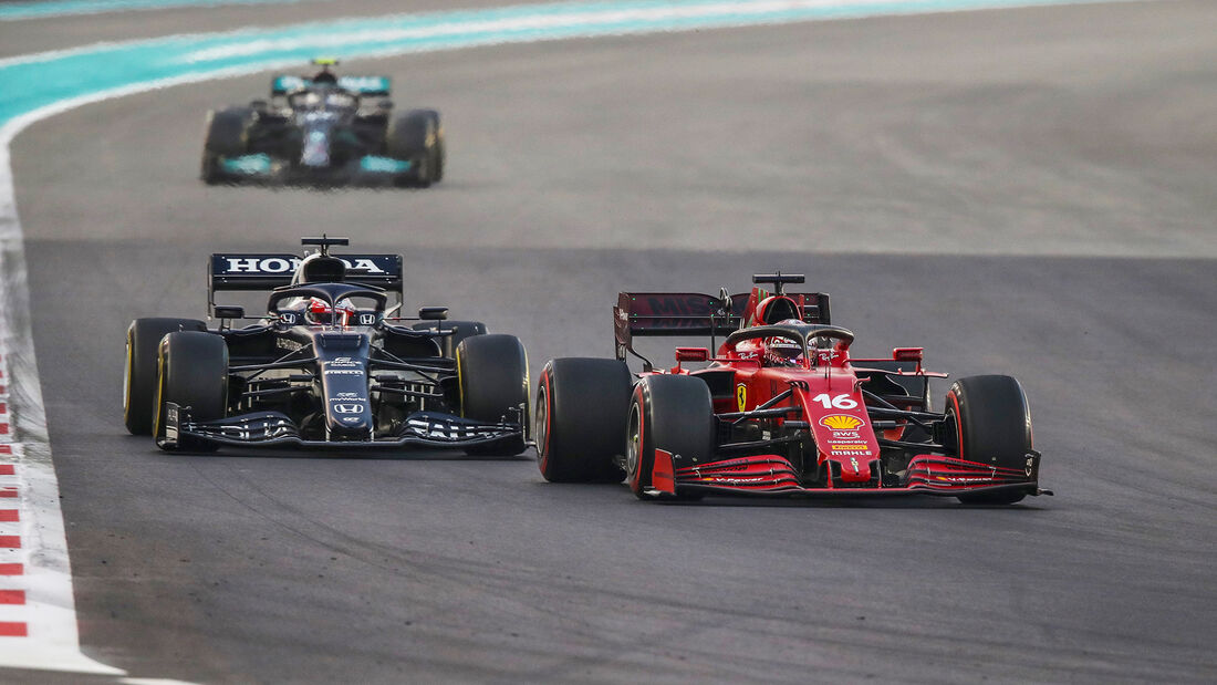 Charles Leclerc - Ferrari - GP Abu Dhabi 2021 - Rennen