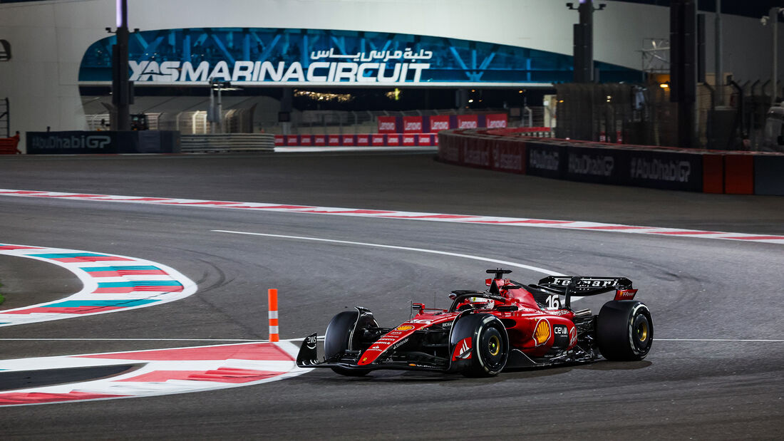 Charles Leclerc - Ferrari - GP Abu Dhabi 2023 - Abu Dhabi - Formel 1