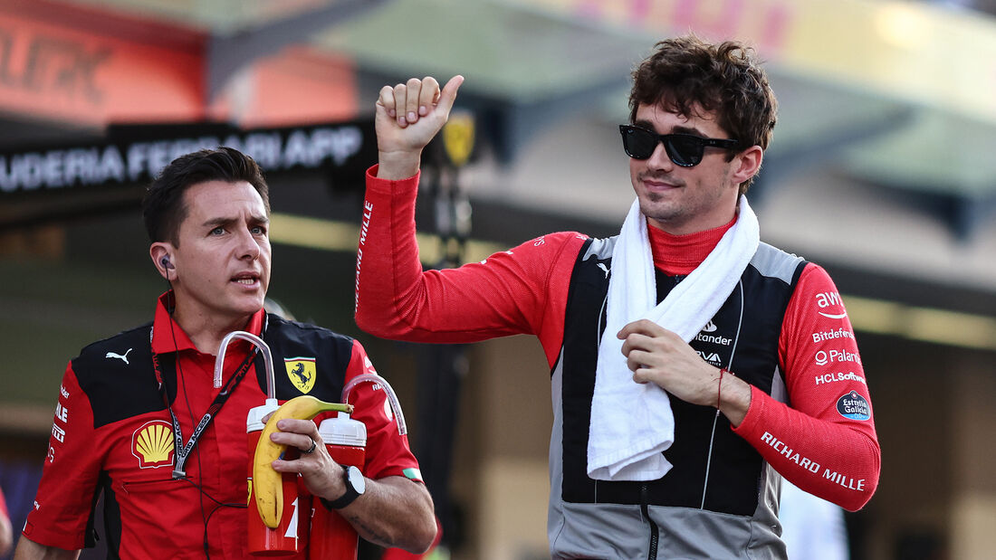 Charles Leclerc - Ferrari -GP Abu Dhabi 2023 - Rennen