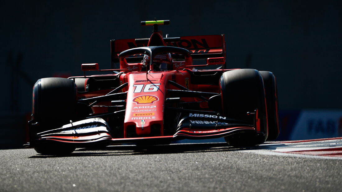 Charles Leclerc - Ferrari - GP Abu Dhabi - Formel 1 - Freitag - 29.11.2019 