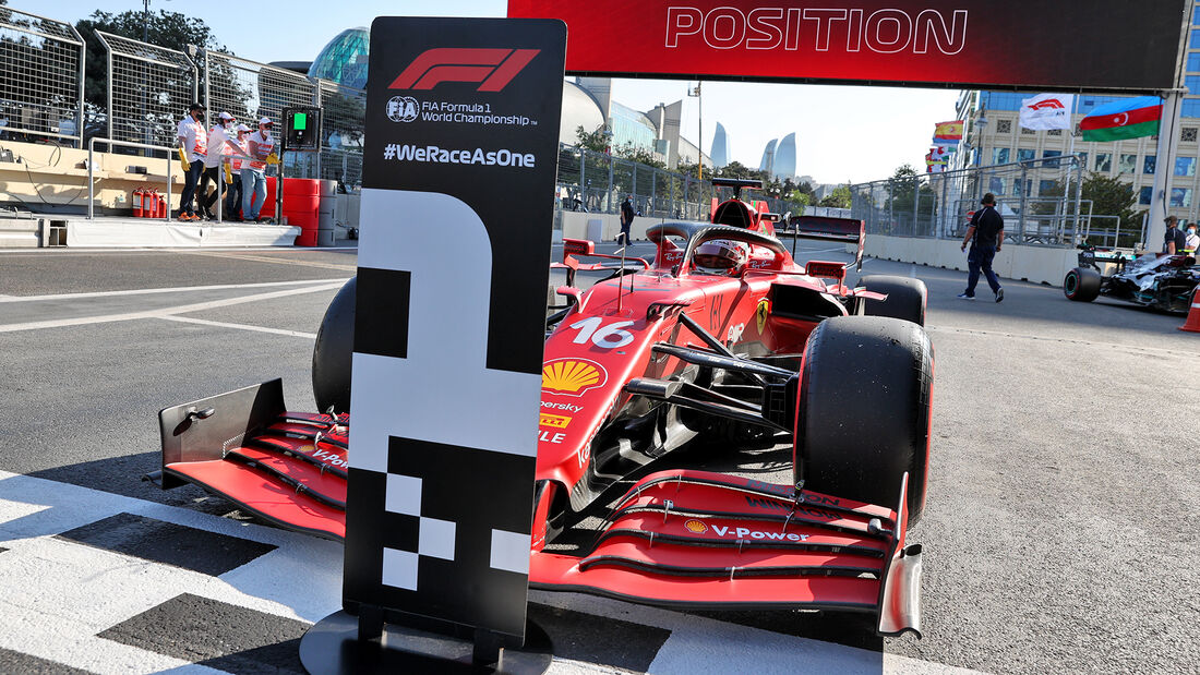 Charles Leclerc - Ferrari - GP Aserbaidschan 2021 - Baku - Qualifikation