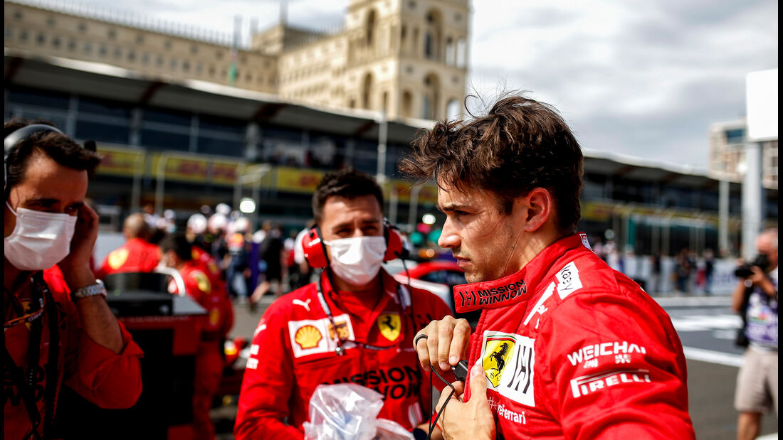 Charles Leclerc - Ferrari - GP Aserbaidschan 2021 - Baku - Rennen
