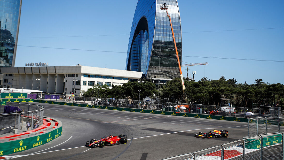 Charles Leclerc - Ferrari - GP Aserbaidschan 2022 - Baku - Rennen