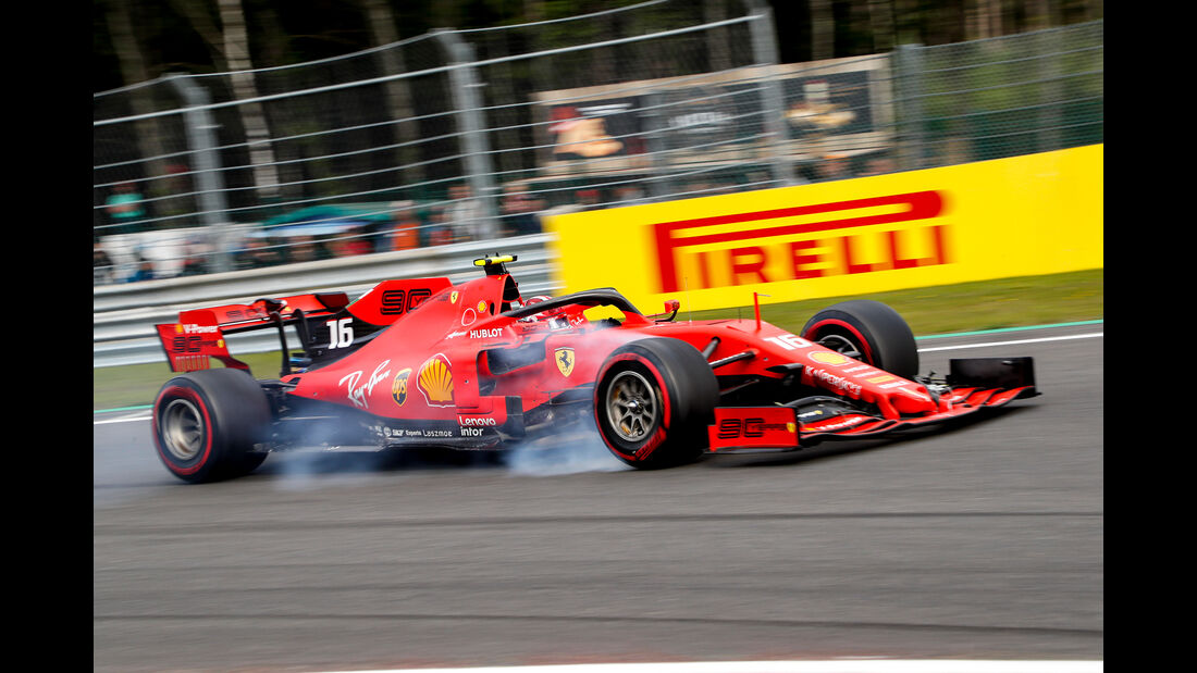 Charles Leclerc - Ferrari - GP Belgien 2019 - Spa-Francorchamps