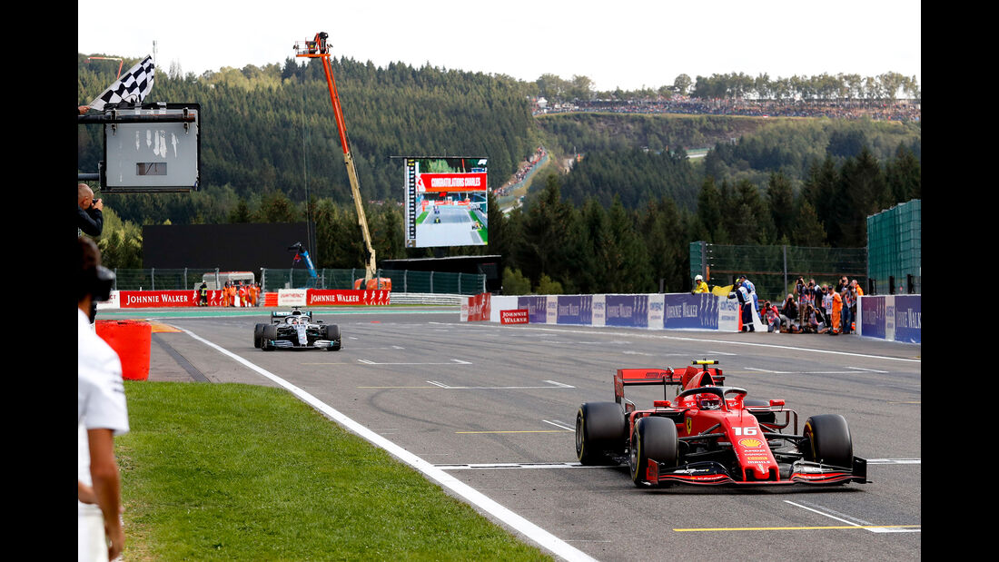 Charles Leclerc - Ferrari - GP Belgien 2019 - Spa-Francorchamps