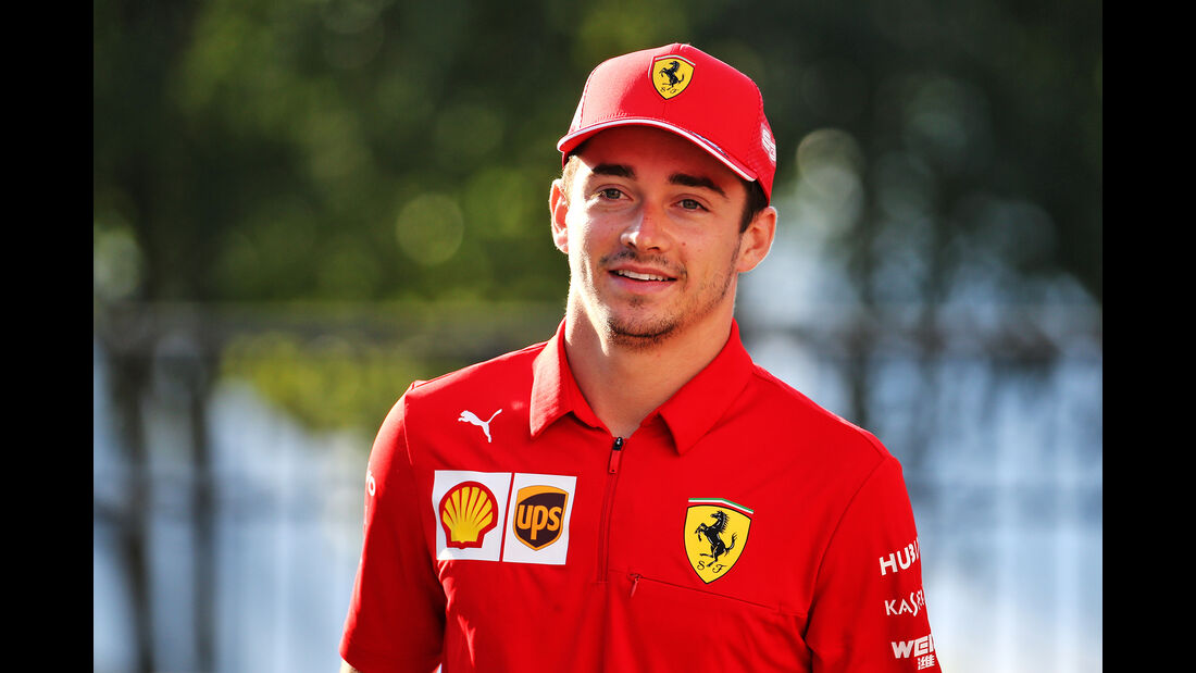 Charles Leclerc - Ferrari - GP Belgien - Spa-Francorchamps - Formel 1 - Freitag - 30.08.2019