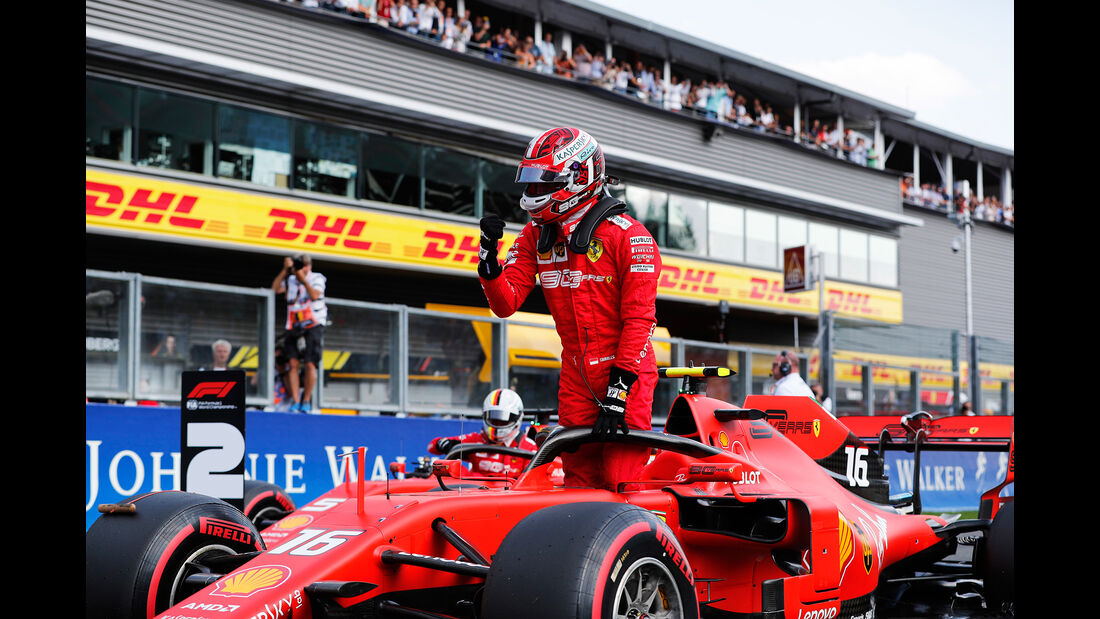 Charles Leclerc - Ferrari - GP Belgien - Spa-Francorchamps - Formel 1 - Samstag - 31.8.2019