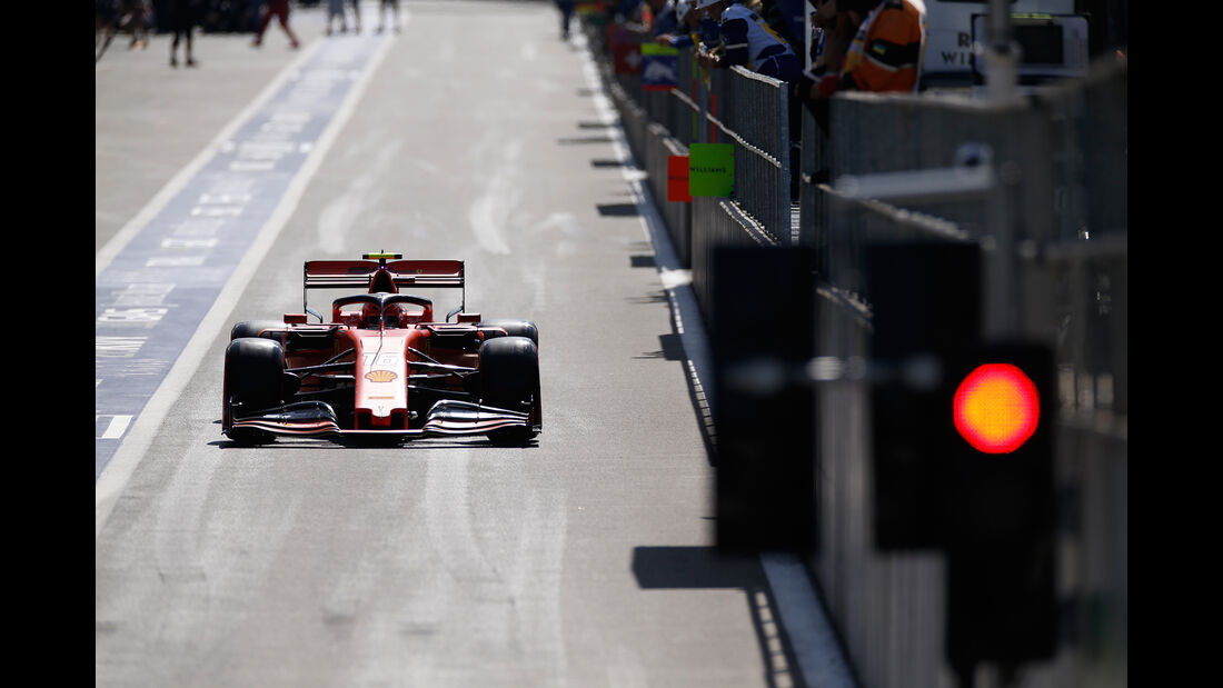 Charles Leclerc - Ferrari - GP Belgien - Spa-Francorchamps - Formel 1 - Samstag - 31.8.2019